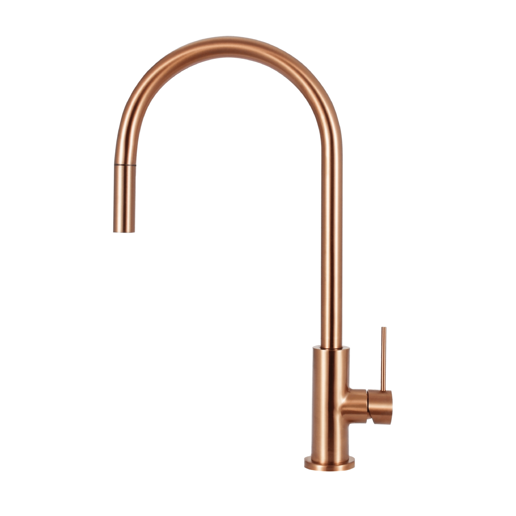 Bexley Ultra Slim Pull Out Kitchen Mixer Copper
