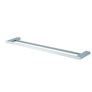 Double Towel Rail - Chrome